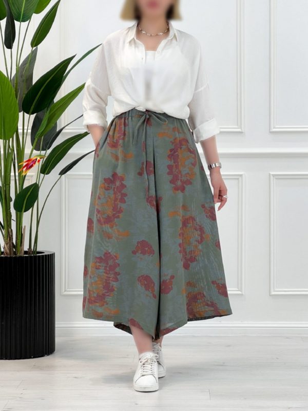 شلوار دامنی کنفی